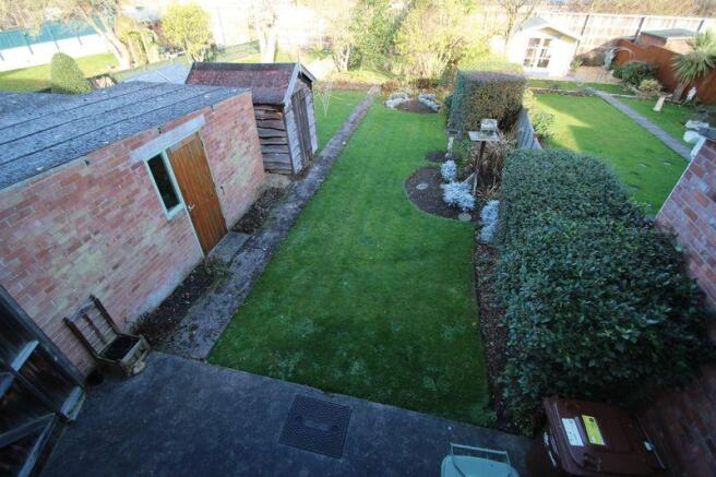 garden from up...