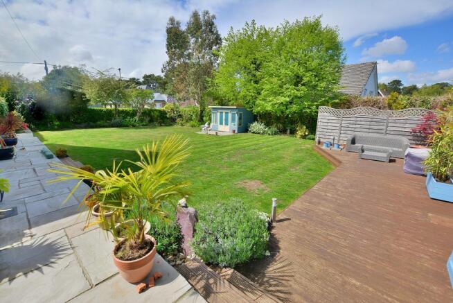 Rear garden
