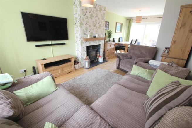 Through lounge dining room