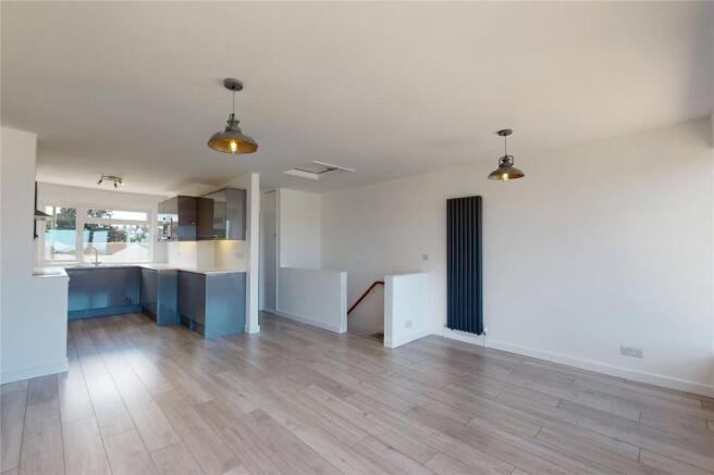 Open Plan To Kitchen