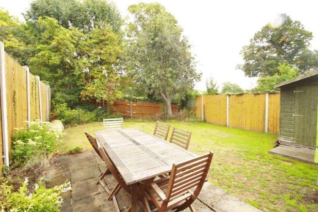 Rear garden