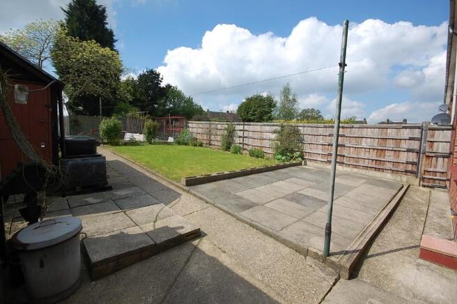Rear garden