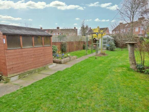 Rear garden