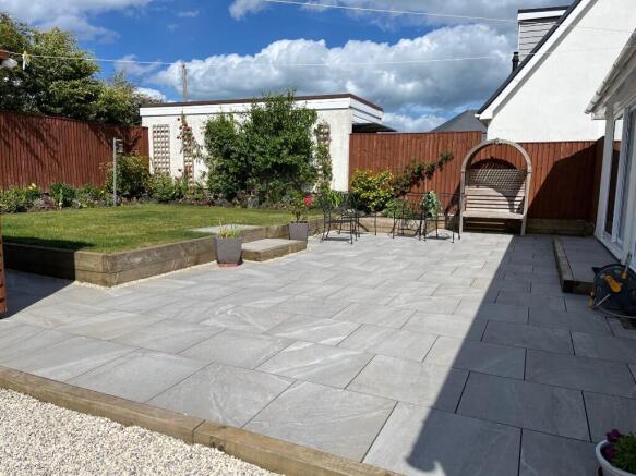 Patio and garden