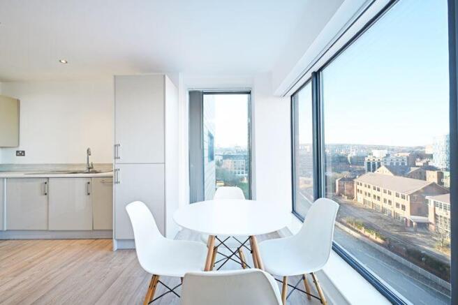 Open plan living space