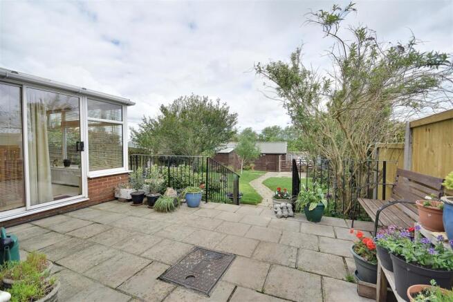 Rear terrace