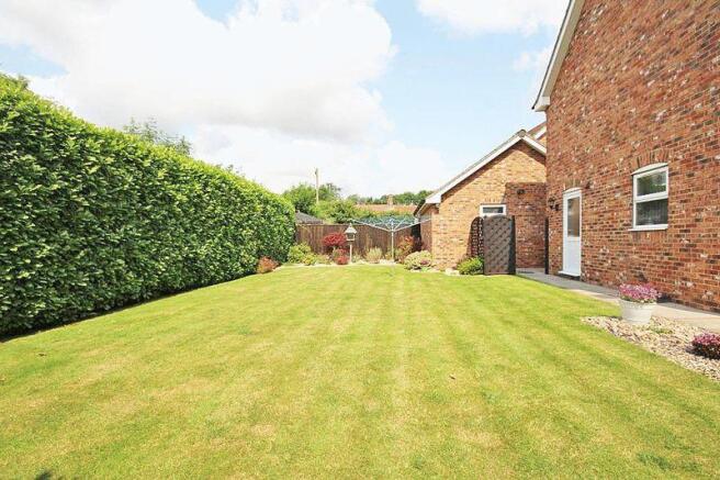 Rear garden