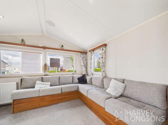 L-shaped Sofa in the Willerby Caledonia Holiday Ca