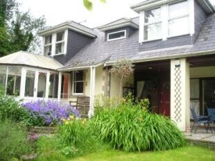 Rear of property