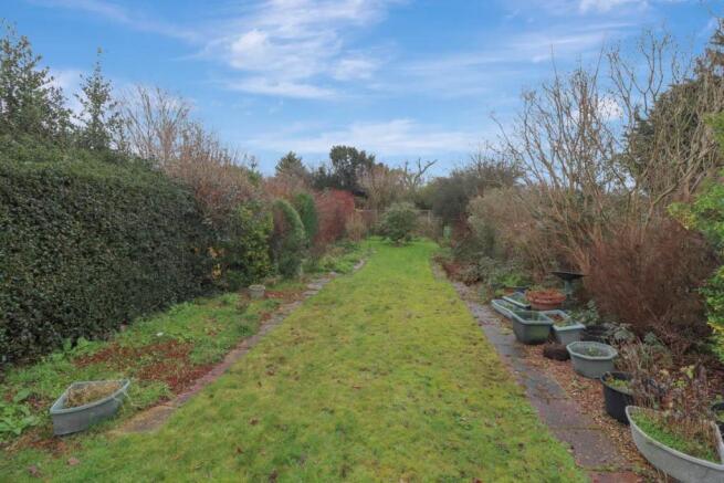 Rear garden