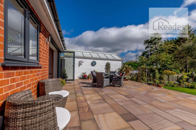 Patio to rear