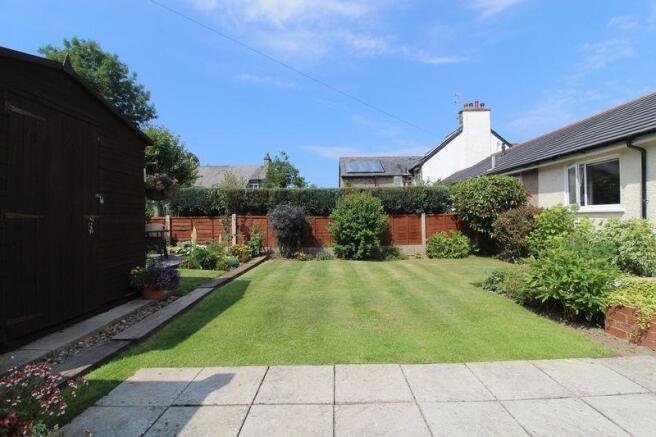 Rear garden