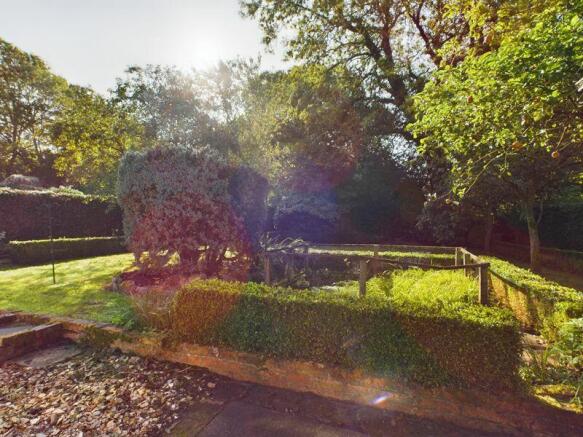 Rear garden