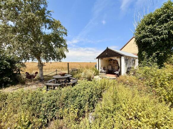 covered seating with a view