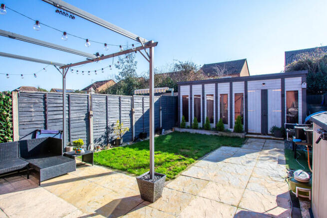Rear garden