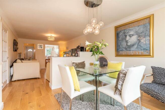 Open plan living space
