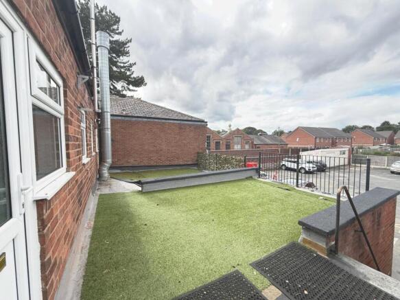 Outside seating area