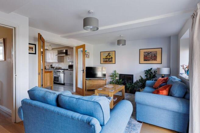 Living and Kitchen Area