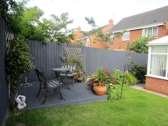 Decked area
