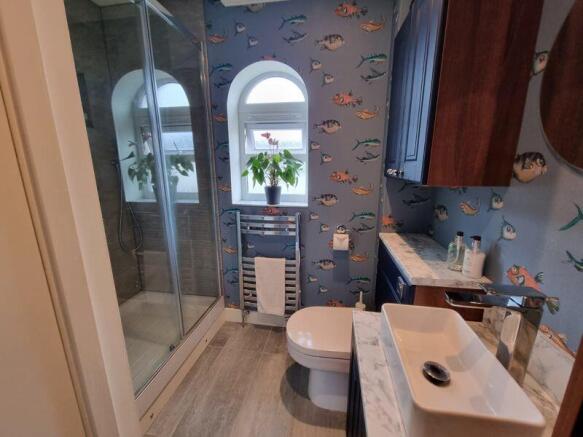 En suite shower room