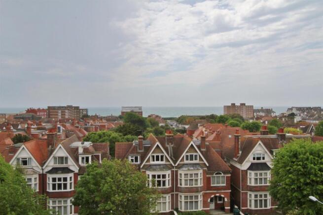 view from balcony