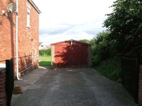 Driveway and Garage