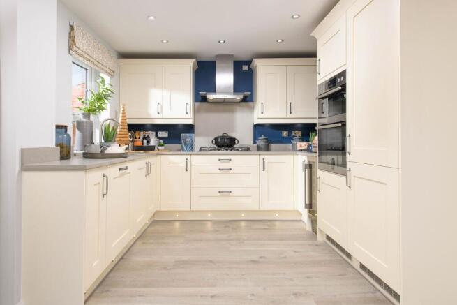 Kitchen in The Windermere 4 bedroom home