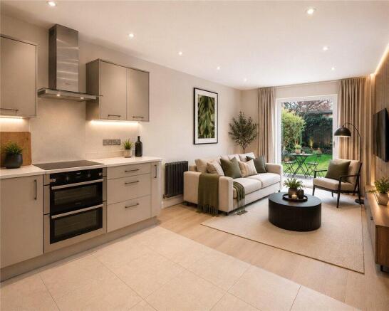 Living Kitchen CGI