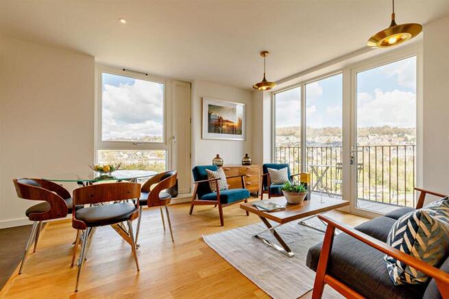 Living area with views