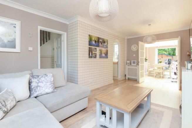 Living room through 