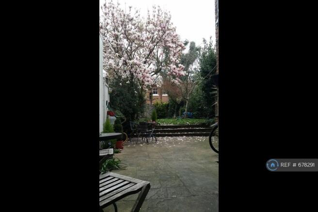Rear Garden In Friendly Period House.