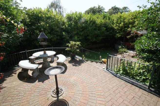 Raised Patio Area