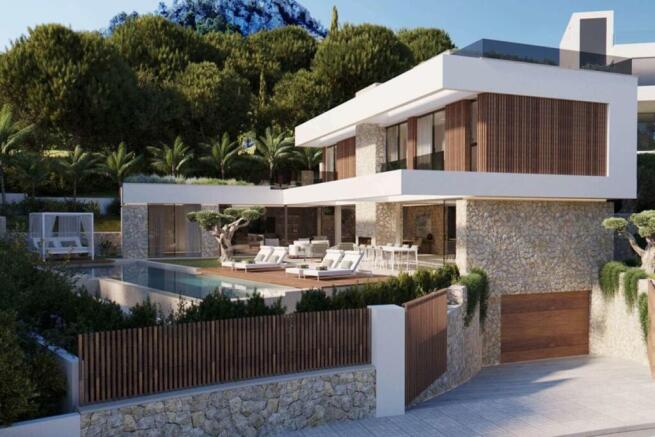 02-cala llamp-Luxurioese Neubauvilla-kaufen-pool