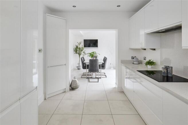 Sleek Dining Kitchen