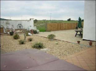 Gravel garden area