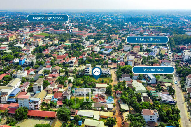 1,956 Sqm Commercial  Land For Sale - Sala Kamreuk, Siem Reap