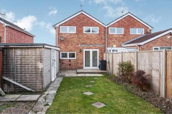 Rear garden