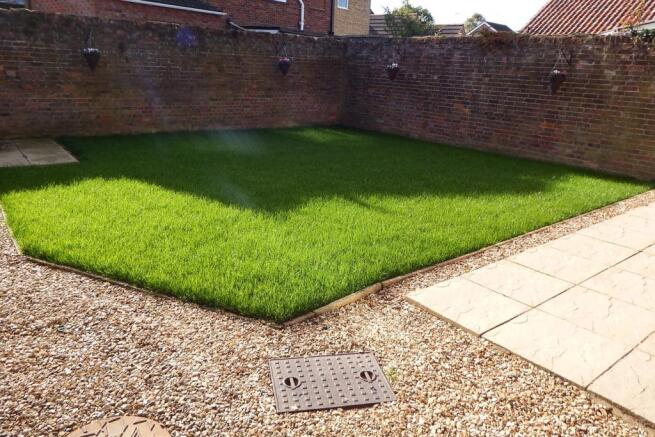 Rear garden