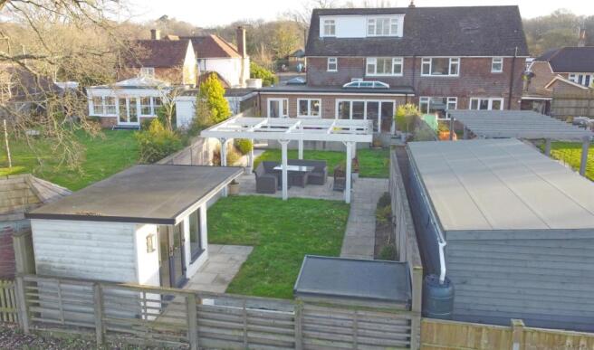 Rear garden