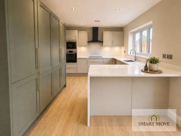 Kitchen - Virtually Staged