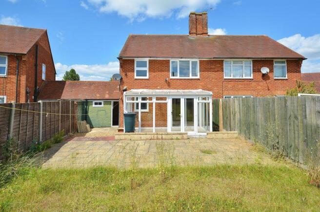 Rear of Property