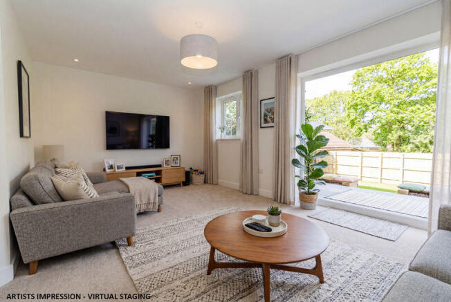 Lounge - Virtually Staged