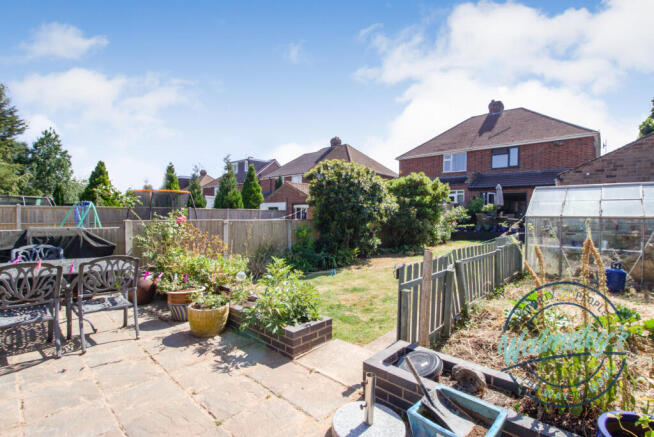 Rear gardens & elevation