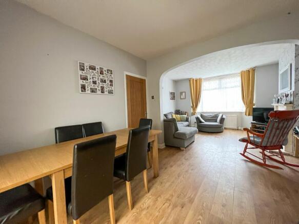 Dining Area Leading into Lounge