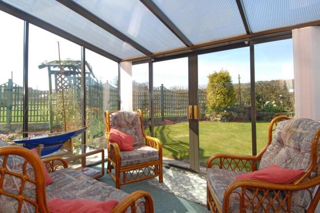 Overlooking the garden