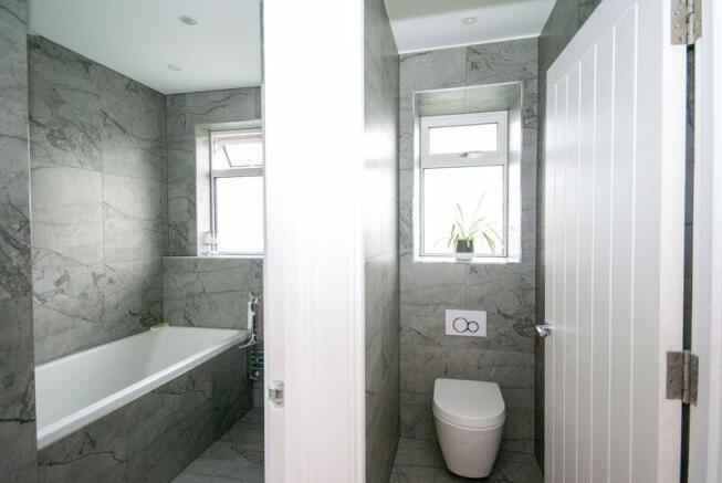 Bathroom & separate wc