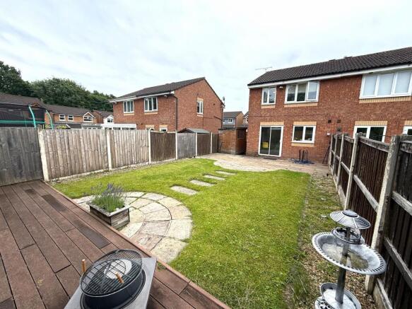 Rear garden