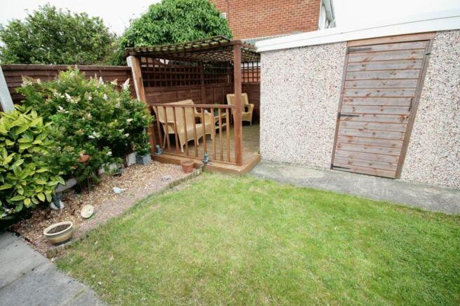 Rear garden