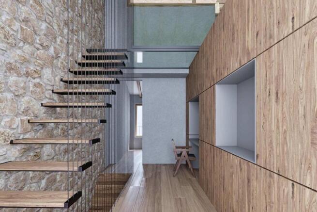 02-algaida-Kernsaniertes Dorfhaus mit Pool-kaufen-treppe