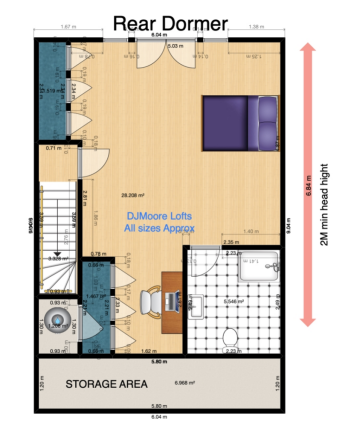 Potential Loft Conversion - Dormer